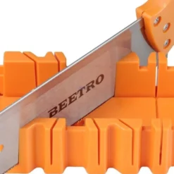 Alternative view of Boîte à onglet plastique + scie 300mm BEETRO