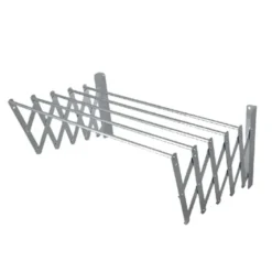 Alternative view of Sèche linge mural accordéon