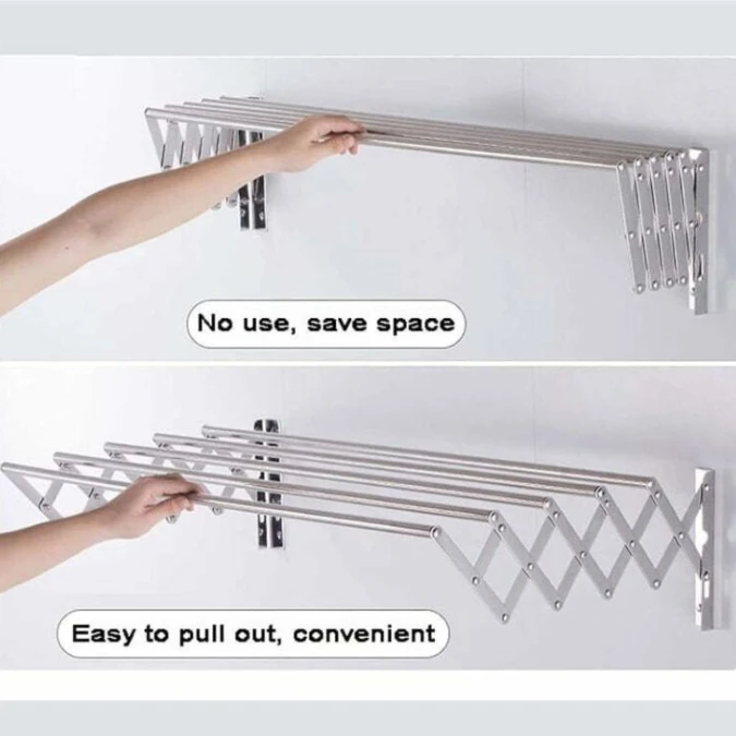 Sèche linge mural accordéon – Image 3