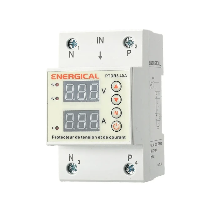 Protecteur de tension et courant réglable