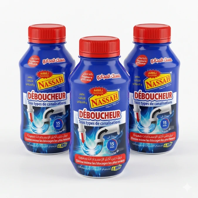 3 Déboucheur Puissant NASSAH – Action Rapide en 15 Minutes – Image 3