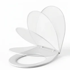 Alternative view of Abattant WC Blanc Solide & Silencieux – Soft Close