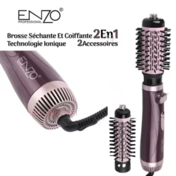 Brosse Soufflante Rotative 2-en-1 ENZO EN-747