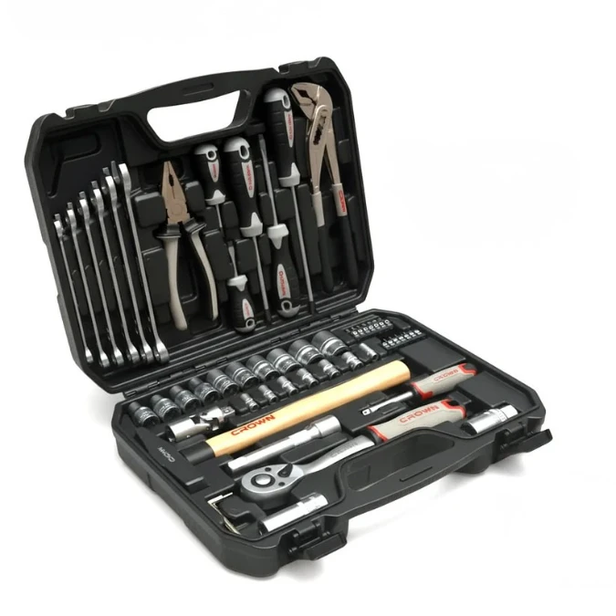 Caisse à Outils 56 Pièces CROWN