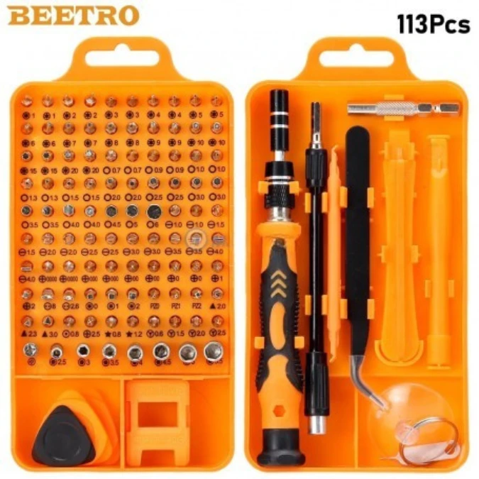 Coffret de Réparation 113PCS – Tournevis et Embouts de Précision BEETRO