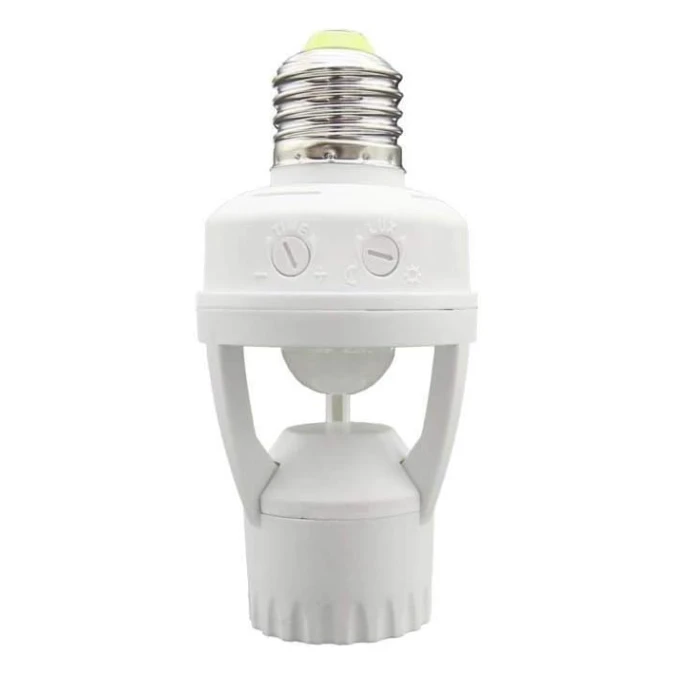 Douille de Lumière avec Détecteur de Mouvement Infrarouge