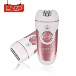 Épilateur 4-en-1 Sec & Humide avec Brosse Nettoyante et Stylo Facial – ENZO