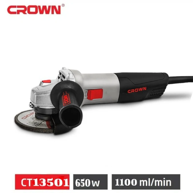 Meuleuse d’Angle 115mm 650W CROWN – Réf. CT13501 – Image 4
