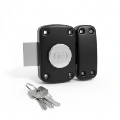 Verrou de Sûreté à Bouton SMTOP SM 55 B-N | Acier & Cylindre Laiton