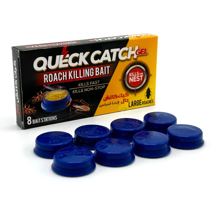Queckatch GEL Anti-Cafards 8pcs – Élimination Durable & Sans Odeur – Image 3