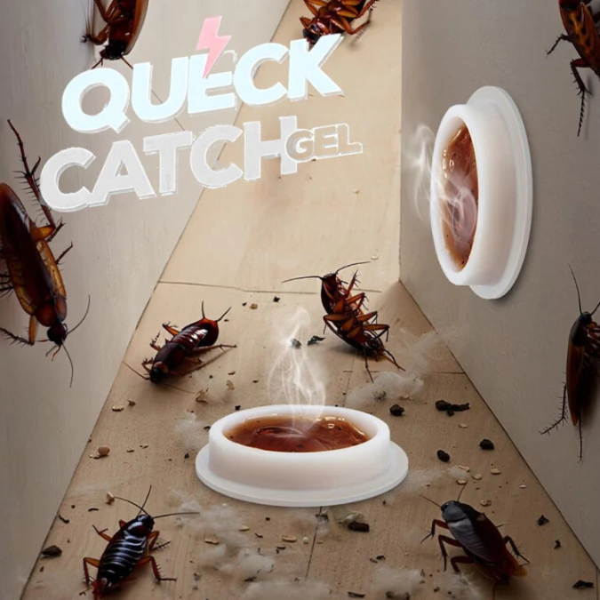 Queckatch GEL Anti-Cafards 8pcs – Élimination Durable & Sans Odeur – Image 2
