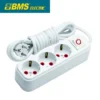 Rallonge Multiprise 3 Prises 16A avec Interrupteur – 2 m