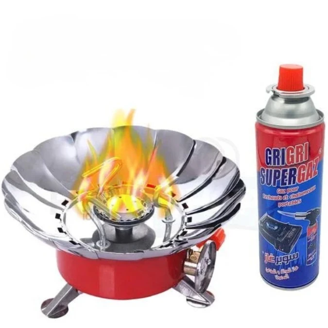 Réchaud à Gaz Portable – Idéal pour Camping et Voyage – Image 3