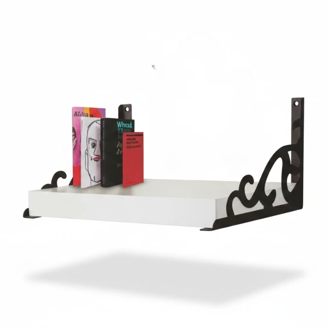 Supports Muraux Décoratifs pour Étagères – Image 6