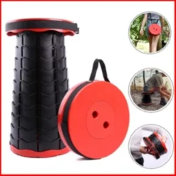 Alternative view of Tabouret Pliant Rétractable Télescopique