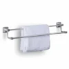 Porte-Serviettes Double en Aluminium