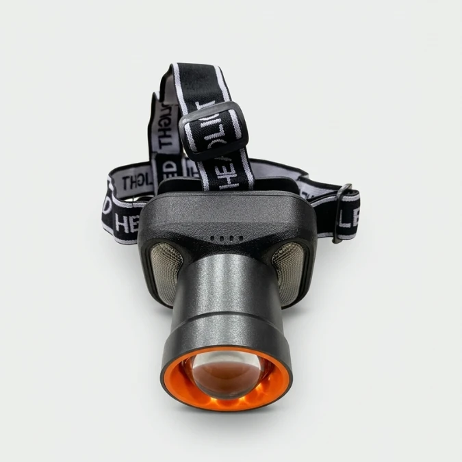 Torche Frontale Professionnelle Rechargeable – Image 4