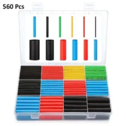 Gaine Rétractable 1-13 mm – Kit 560 PCS avec Coffret