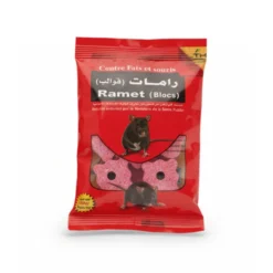 Alternative view of Bloc Raticide RAMET 100 g – Rats & Souris