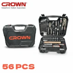 Alternative view of Caisse à Outils 56 Pièces CROWN