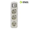 Fiche Voleuse 03 Prises avec Interrupteur