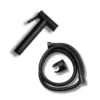 Kit Douchette WC Noir en Acier Inoxydable